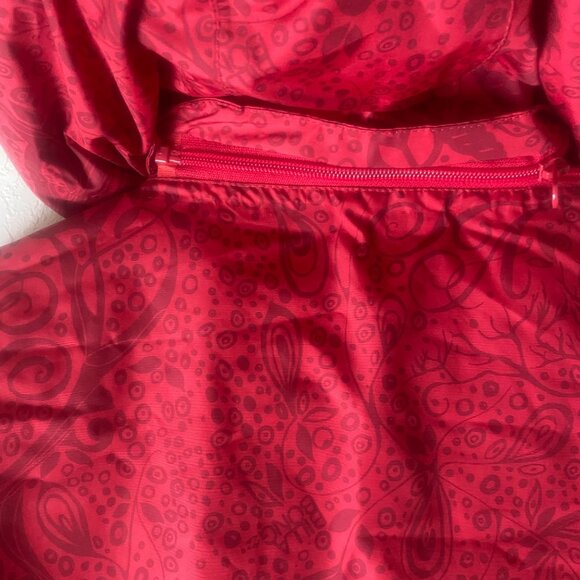 Billabong Jamie Anderson Signature Series Womens Red Snow Jacket M Full Zip Ski - Picture 15 of 16